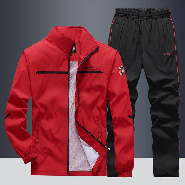 Men's Windbreaker Tracksuit - Jacket & Joggers