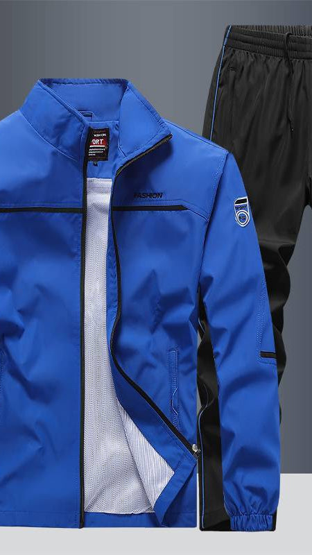 Men's Windbreaker Tracksuit - Jacket & Joggers