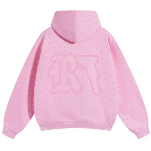 Clothing Print Dark Rhinestone Black Series Youth
