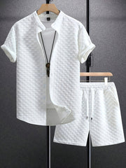 Men's Vacation Casual Style Shirt For European And American Summer